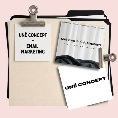 Unë Concept &mdash; email marketing