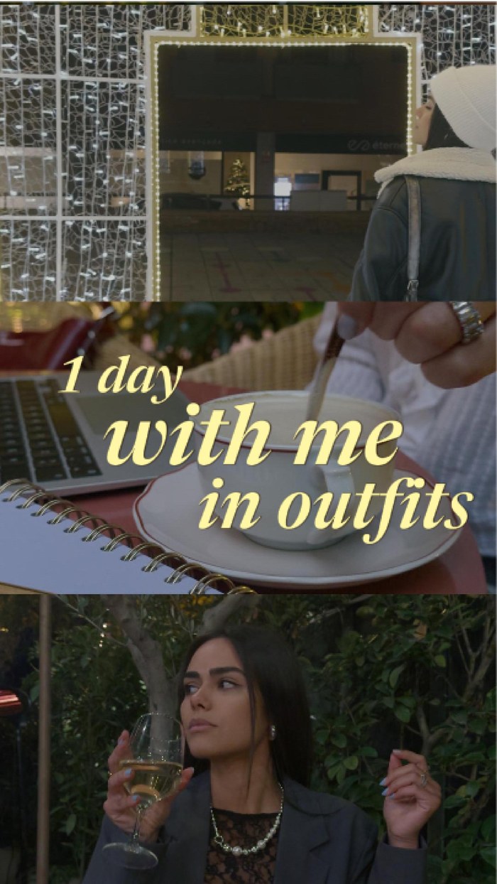 Portada del reel: 1 day with me in outfits