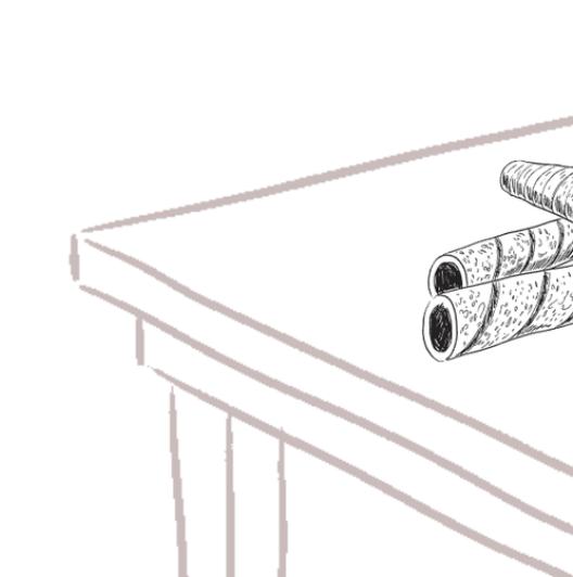 Ilustración premium a línea texturizada