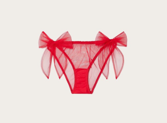 Lencería roja