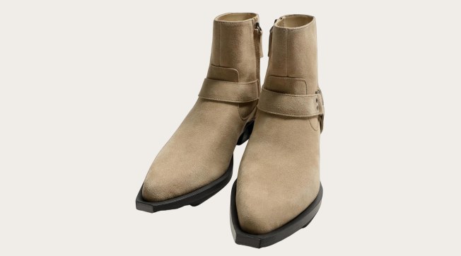 Botines de ante